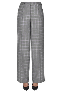 Prince of Wales print trousers PT Torino