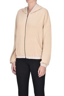 Felpa con zip e cappuccio Hinnominate