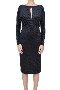 Nine velvet midi dress P.A.R.O.S.H.