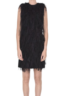 Seggio dress with feathers Max Mara