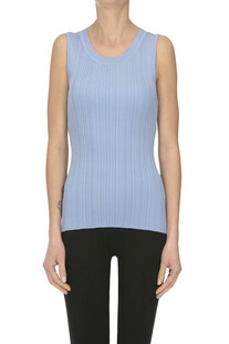 Ribbed knit tank top Patrizia Pepe