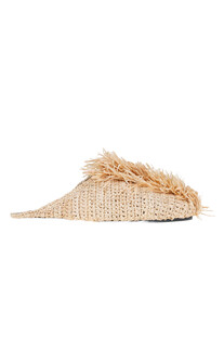 Silppers in raffia Jil Sander