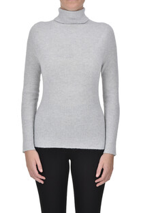 Ribbed turtleneck pullover Fabiana Filippi