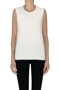 Gilet in cashmere spazzolato Theory