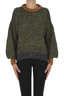 Melange knit pullover Momonì