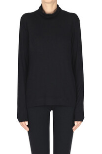 T-shirt dolcevita in jersey  Blukey