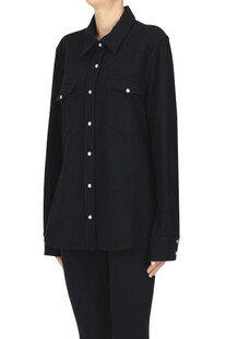 Camicia Lumber in cashmere KUJTEN