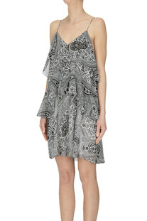 Flounced mini dress Antik Batik