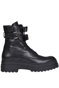 Bows combat boots RED Valentino