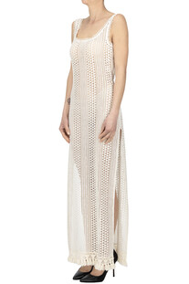 Crochet cotton long cover-up dress Kristina Ti