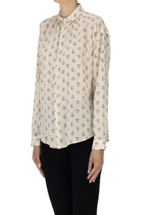 Camicia in cotone stampato BSBEE