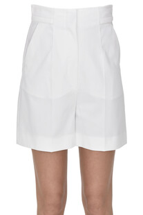 High rise cotton shorts Sportmax