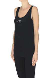 Tank top con logo frontale Elisabetta Franchi