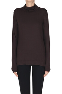T-shirt dolcevita in jersey Blukey