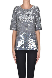 Top con paillettes P.A.R.O.S.H.