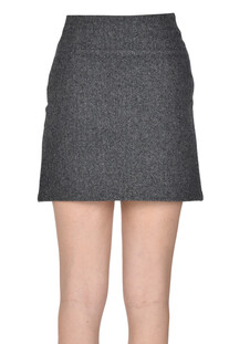 Herringbone mini skirt Compagnia Italiana