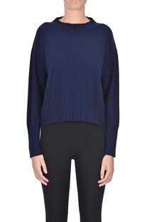 Pullover cropped in cashmere Tabaroni Cashmere