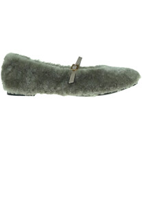 Eco-fur ballerinas Roberto Festa