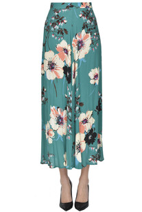 Flower print viscose skirt Bellerose