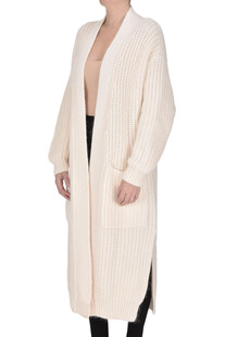 Ribbed knit maxi cardigan Dondup