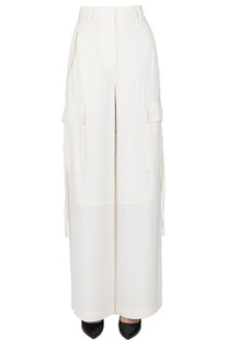 Pantaloni cargo Pax in crepè Ulla Johnson
