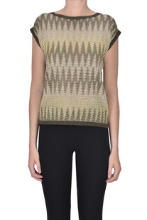 Top in maglia lamè  D.Exterior