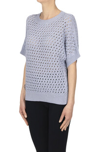 Textured sequined knit pullover Peserico