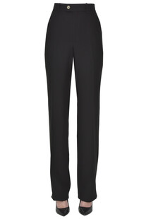 Wool and silk trousers Gucci