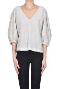 Blusa in lino Velvet