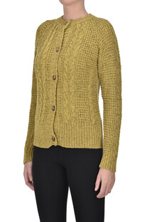 Jacquard knit cardigan Beatriz Furest