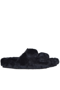 Eco-fur slides PAO Piano Zero