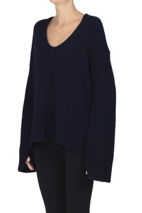 Pullover in maglia a coste Forte_Forte