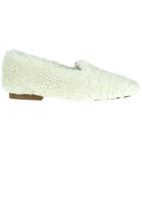 Recycled shearling ballerinas De Siena