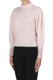 Pullover cropped in mohair Eleonora Gottardi