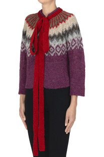 Jacquard knit cardigan Thibault Van Der Straete