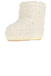 Icon Low Faux Curly boots Moon Boot