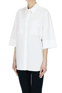 Camicia in cotone con tasche ricamate P.A.R.O.S.H.