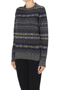 Pullover Brodie in maglia jacquard Eribè