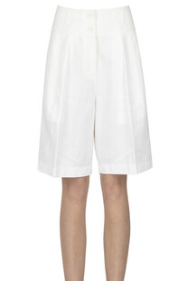 Shorts in lino e cotone Aspesi