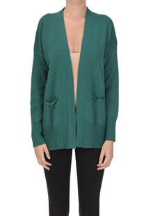 Wool and cashmere cardigan Base Milano