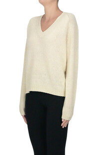 Wool and camel wool pullover Roberto Collina