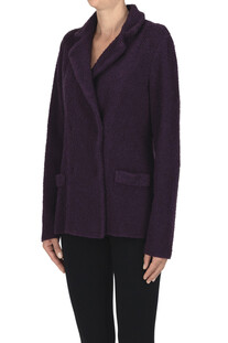 Bouclè knit cardigan Base Milano