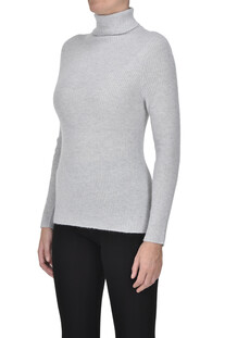 Ribbed turtleneck pullover Fabiana Filippi