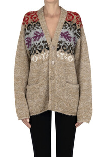 Jacquard knit cardigan Thibault Van Der Straete