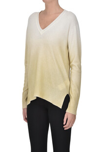 Gradient effect cashmere pullover Tabaroni Cashmere