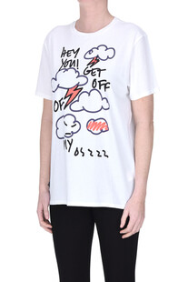 Printed cotton t-shirt 6397
