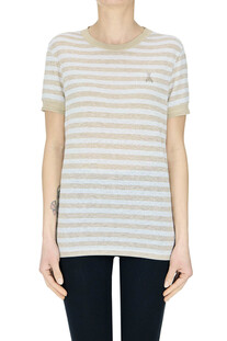 Striped knit t-shirt  Patrizia Pepe
