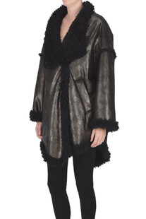 Eco-shearling coat Nenette