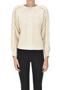Ribbed knit pullover Isabelle Blanche