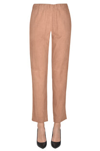Pantaloni in suede Kiltie